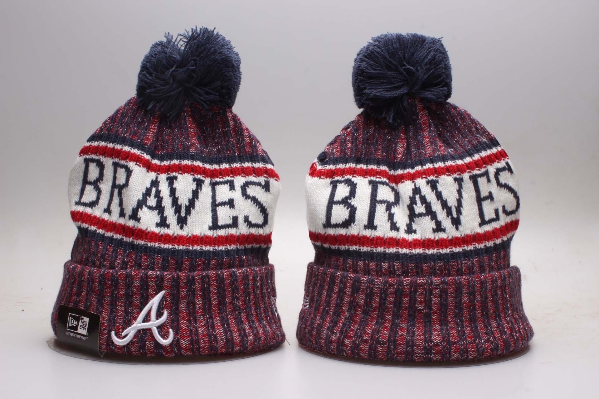 2020 MLB Atlanta Braves Beanies 5->detroit red wings->NHL Jersey